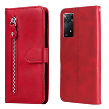Load image into Gallery viewer, Fashion Calf Texture Zipper Horizontal Flip Leather Case, For Xiaomi Redmi Note 11 4G(Global), For Xiaomi Redmi Note 11 Pro 4G, For OPPO Realme 9i/A36 4G/A96 4G/K10 4G/A76 4G / A36 4G / A76 4G(Global), For Samsung Galaxy A23 /Galaxy M23/Galaxy F23     ...