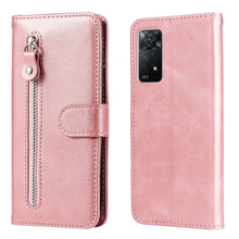 Load image into Gallery viewer, Fashion Calf Texture Zipper Horizontal Flip Leather Case, For Xiaomi Redmi Note 11 4G(Global), For Xiaomi Redmi Note 11 Pro 4G, For OPPO Realme 9i/A36 4G/A96 4G/K10 4G/A76 4G / A36 4G / A76 4G(Global), For Samsung Galaxy A23 /Galaxy M23/Galaxy F23     ...