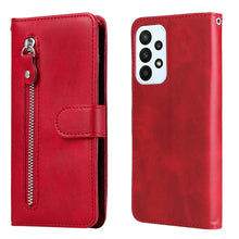 Load image into Gallery viewer, Fashion Calf Texture Zipper Horizontal Flip Leather Case, For Xiaomi Redmi Note 11 4G(Global), For Xiaomi Redmi Note 11 Pro 4G, For OPPO Realme 9i/A36 4G/A96 4G/K10 4G/A76 4G / A36 4G / A76 4G(Global), For Samsung Galaxy A23 /Galaxy M23/Galaxy F23     ...