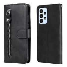 Load image into Gallery viewer, Fashion Calf Texture Zipper Horizontal Flip Leather Case, For Xiaomi Redmi Note 11 4G(Global), For Xiaomi Redmi Note 11 Pro 4G, For OPPO Realme 9i/A36 4G/A96 4G/K10 4G/A76 4G / A36 4G / A76 4G(Global), For Samsung Galaxy A23 /Galaxy M23/Galaxy F23     ...
