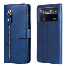 Load image into Gallery viewer, Fashion Calf Texture Zipper Horizontal Flip Leather Case, For Xiaomi Redmi Note 11 4G(Global), For Xiaomi Redmi Note 11 Pro 4G, For OPPO Realme 9i/A36 4G/A96 4G/K10 4G/A76 4G / A36 4G / A76 4G(Global), For Samsung Galaxy A23 /Galaxy M23/Galaxy F23     ...