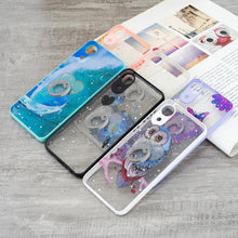 Load image into Gallery viewer, Starry Sky Epoxy TPU Phone Case with Ring Holder, For Samsung Galaxy A03 Core, For Samsung Galaxy A73 5G