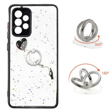 Load image into Gallery viewer, Starry Sky Epoxy TPU Phone Case with Ring Holder, For Samsung Galaxy A03 Core, For Samsung Galaxy A73 5G