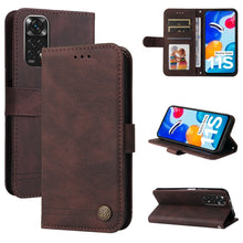 Load image into Gallery viewer, Skin Feel Life Tree Metal Button Horizontal Flip Leather Case, For Xiaomi Redmi Note 11 4G(Global), For Xiaomi Redmi Note 11 Pro 4G, For OPPO Realme 9i / A36 4G / A76 4G(Global), For OPPO Realme GT2 Pro, For OPPO Realme 9 Pro+                          ...