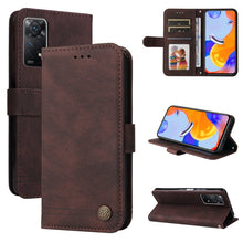 Load image into Gallery viewer, Skin Feel Life Tree Metal Button Horizontal Flip Leather Case, For Xiaomi Redmi Note 11 4G(Global), For Xiaomi Redmi Note 11 Pro 4G, For OPPO Realme 9i / A36 4G / A76 4G(Global), For OPPO Realme GT2 Pro, For OPPO Realme 9 Pro+                          ...