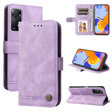 Load image into Gallery viewer, Skin Feel Life Tree Metal Button Horizontal Flip Leather Case, For Xiaomi Redmi Note 11 4G(Global), For Xiaomi Redmi Note 11 Pro 4G, For OPPO Realme 9i / A36 4G / A76 4G(Global), For OPPO Realme GT2 Pro, For OPPO Realme 9 Pro+                          ...