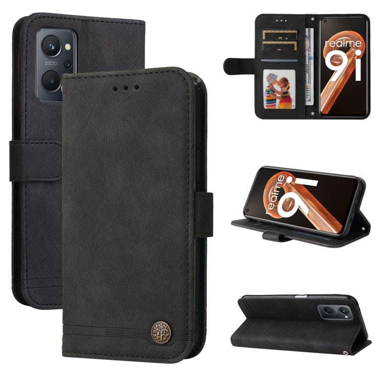 Skin Feel Life Tree Metal Button Horizontal Flip Leather Case, For Xiaomi Redmi Note 11 4G(Global), For Xiaomi Redmi Note 11 Pro 4G, For OPPO Realme 9i / A36 4G / A76 4G(Global), For OPPO Realme GT2 Pro, For OPPO Realme 9 Pro+                          ...