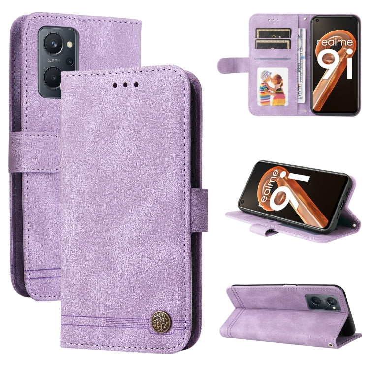 Skin Feel Life Tree Metal Button Horizontal Flip Leather Case, For Xiaomi Redmi Note 11 4G(Global), For Xiaomi Redmi Note 11 Pro 4G, For OPPO Realme 9i / A36 4G / A76 4G(Global), For OPPO Realme GT2 Pro, For OPPO Realme 9 Pro+                          ...