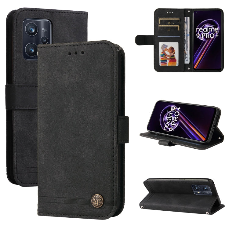 Skin Feel Life Tree Metal Button Horizontal Flip Leather Case, For Xiaomi Redmi Note 11 4G(Global), For Xiaomi Redmi Note 11 Pro 4G, For OPPO Realme 9i / A36 4G / A76 4G(Global), For OPPO Realme GT2 Pro, For OPPO Realme 9 Pro+                          ...