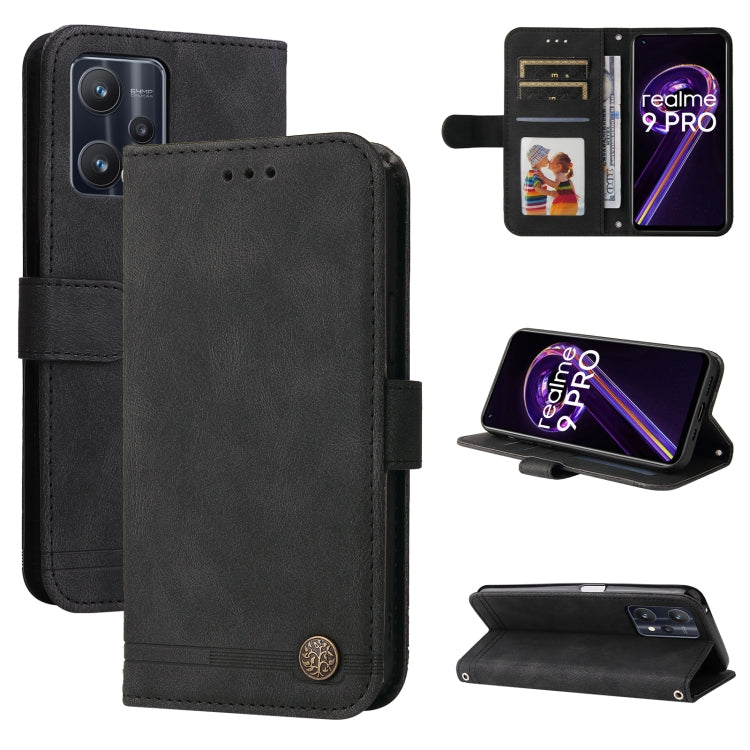 Skin Feel Life Tree Metal Button Horizontal Flip Leather Case, For Xiaomi Redmi Note 11 4G(Global), For Xiaomi Redmi Note 11 Pro 4G, For OPPO Realme 9i / A36 4G / A76 4G(Global), For OPPO Realme GT2 Pro, For OPPO Realme 9 Pro+                          ...