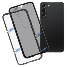 Load image into Gallery viewer, HD Magnetic Metal Tempered Glass Phone Case, For Samsung Galaxy S22 5G