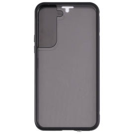 HD Magnetic Metal Tempered Glass Phone Case, For Samsung Galaxy S22 5G