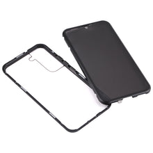 Load image into Gallery viewer, HD Magnetic Metal Tempered Glass Phone Case, For Samsung Galaxy S22 5G