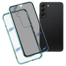 Load image into Gallery viewer, HD Magnetic Metal Tempered Glass Phone Case, For Samsung Galaxy S22 5G