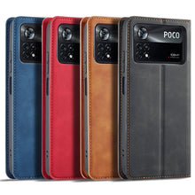 Load image into Gallery viewer, Forwenw Dream Series Oil Edge Strong Magnetism Leather Phone Case, For Xiaomi Poco X4 Pro 5G, For Xiaomi Redmi Note 11 4G Global, For Xiaomi Redmi Note 11 Pro 4G Global