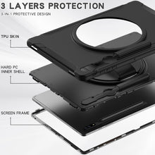 Load image into Gallery viewer, Shockproof TPU + PC Tablet Case, For Samsung Galaxy Tab S10 Ultra / S9 Ultra / S8 Ultra