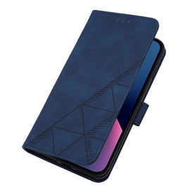 Crossbody 3D Embossed Flip Leather Phone Case, For iPhone 13 mini, For iPhone 13, For iPhone 13 Pro, For iPhone 13 Pro Max, For iPhone 12 mini, For iPhone 12, For iPhone 12 Pro, For iPhone 12 Pro Max