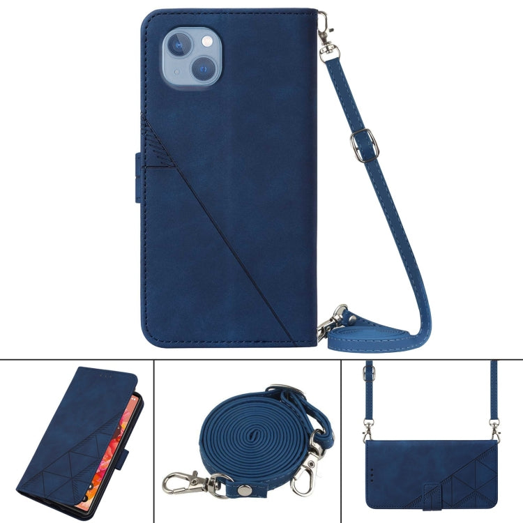 Crossbody 3D Embossed Flip Leather Phone Case, For iPhone 13 mini, For iPhone 13, For iPhone 13 Pro, For iPhone 13 Pro Max, For iPhone 12 mini, For iPhone 12, For iPhone 12 Pro, For iPhone 12 Pro Max