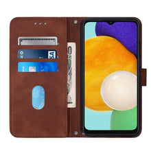 Load image into Gallery viewer, Crossbody 3D Embossed Flip Leather Phone Case, For Samsung Galaxy A13 5G