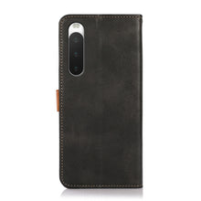 Load image into Gallery viewer, KHAZNEH Dual-color Cowhide Texture Flip Leather Phone Case, For Sony Xperia 10 IV/10 IIII, For Xiaomi Redmi Note 11E/Redmi 10 5G