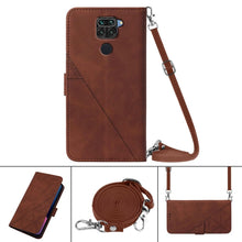 Load image into Gallery viewer, Crossbody 3D Embossed Flip Leather Phone Case, For Xiaomi Redmi Note 9, For Xiaomi Redmi Note 10 Pro/10 Pro Max, For Xiaomi Redmi Note 11 5G/Poco M4 Pro 5G, For Xiaomi Redmi Note 11 Pro+, For Xiaomi Redmi 9 / 9 Power / Poco M2                          ...