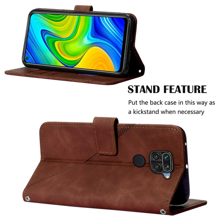 Crossbody 3D Embossed Flip Leather Phone Case, For Xiaomi Redmi Note 9, For Xiaomi Redmi Note 10 Pro/10 Pro Max, For Xiaomi Redmi Note 11 5G/Poco M4 Pro 5G, For Xiaomi Redmi Note 11 Pro+, For Xiaomi Redmi 9 / 9 Power / Poco M2                          ...