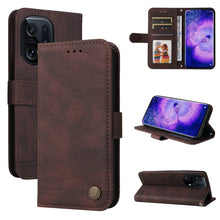 Load image into Gallery viewer, Skin Feel Life Tree Metal Button Leather Phone Case, For Xiaomi Redmi 10C 4G / Redmi 10 India Version, For Xiaomi Poco X4 Pro 5G, For Honor 50 SE / nova 9 SE, For OPPO Find X5, For OPPO Find X5 Pro