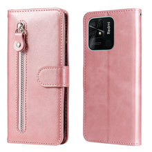 Load image into Gallery viewer, Fashion Calf Texture Zipper Horizontal Flip Leather Case, For Xiaomi Redmi 10C 4G / Redmi 10 India, For Honor 50 SE / Huawei Nova 9 SE, For OPPO Reno7 5G / Find X5 Lite International Version, For OPPO Find X5, For OPPO Find X5 Pro