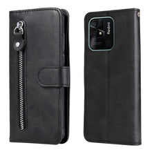 Load image into Gallery viewer, Fashion Calf Texture Zipper Horizontal Flip Leather Case, For Xiaomi Redmi 10C 4G / Redmi 10 India, For Honor 50 SE / Huawei Nova 9 SE, For OPPO Reno7 5G / Find X5 Lite International Version, For OPPO Find X5, For OPPO Find X5 Pro