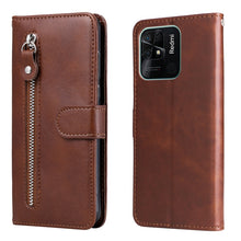 Load image into Gallery viewer, Fashion Calf Texture Zipper Horizontal Flip Leather Case, For Xiaomi Redmi 10C 4G / Redmi 10 India, For Honor 50 SE / Huawei Nova 9 SE, For OPPO Reno7 5G / Find X5 Lite International Version, For OPPO Find X5, For OPPO Find X5 Pro
