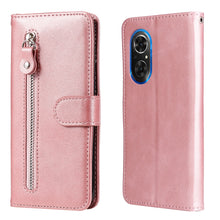 Load image into Gallery viewer, Fashion Calf Texture Zipper Horizontal Flip Leather Case, For Xiaomi Redmi 10C 4G / Redmi 10 India, For Honor 50 SE / Huawei Nova 9 SE, For OPPO Reno7 5G / Find X5 Lite International Version, For OPPO Find X5, For OPPO Find X5 Pro
