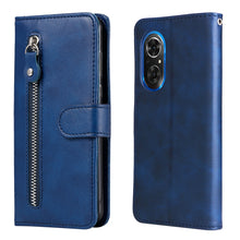Load image into Gallery viewer, Fashion Calf Texture Zipper Horizontal Flip Leather Case, For Xiaomi Redmi 10C 4G / Redmi 10 India, For Honor 50 SE / Huawei Nova 9 SE, For OPPO Reno7 5G / Find X5 Lite International Version, For OPPO Find X5, For OPPO Find X5 Pro