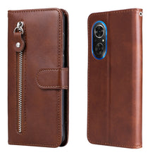 Load image into Gallery viewer, Fashion Calf Texture Zipper Horizontal Flip Leather Case, For Xiaomi Redmi 10C 4G / Redmi 10 India, For Honor 50 SE / Huawei Nova 9 SE, For OPPO Reno7 5G / Find X5 Lite International Version, For OPPO Find X5, For OPPO Find X5 Pro