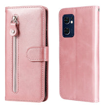 Load image into Gallery viewer, Fashion Calf Texture Zipper Horizontal Flip Leather Case, For Xiaomi Redmi 10C 4G / Redmi 10 India, For Honor 50 SE / Huawei Nova 9 SE, For OPPO Reno7 5G / Find X5 Lite International Version, For OPPO Find X5, For OPPO Find X5 Pro