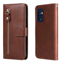 Load image into Gallery viewer, Fashion Calf Texture Zipper Horizontal Flip Leather Case, For Xiaomi Redmi 10C 4G / Redmi 10 India, For Honor 50 SE / Huawei Nova 9 SE, For OPPO Reno7 5G / Find X5 Lite International Version, For OPPO Find X5, For OPPO Find X5 Pro