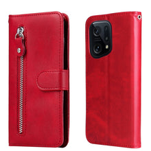 Load image into Gallery viewer, Fashion Calf Texture Zipper Horizontal Flip Leather Case, For Xiaomi Redmi 10C 4G / Redmi 10 India, For Honor 50 SE / Huawei Nova 9 SE, For OPPO Reno7 5G / Find X5 Lite International Version, For OPPO Find X5, For OPPO Find X5 Pro