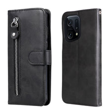 Load image into Gallery viewer, Fashion Calf Texture Zipper Horizontal Flip Leather Case, For Xiaomi Redmi 10C 4G / Redmi 10 India, For Honor 50 SE / Huawei Nova 9 SE, For OPPO Reno7 5G / Find X5 Lite International Version, For OPPO Find X5, For OPPO Find X5 Pro