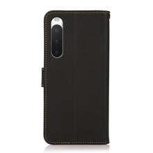 Load image into Gallery viewer, KHAZNEH Custer Genuine Leather RFID Phone Case, For Sony Xperia 10 IV, For Xiaomi Redmi Note 11E / Redmi 10 5G