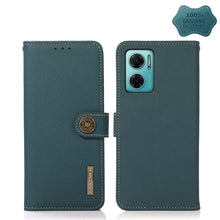 Load image into Gallery viewer, KHAZNEH Custer Genuine Leather RFID Phone Case, For Sony Xperia 10 IV, For Xiaomi Redmi Note 11E / Redmi 10 5G