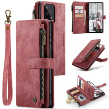 Load image into Gallery viewer, CaseMe C30 Multifunctional Phone Leather Case with Holder &amp; Card Slot &amp; Wallet, For Samsung Galaxy A53 5G