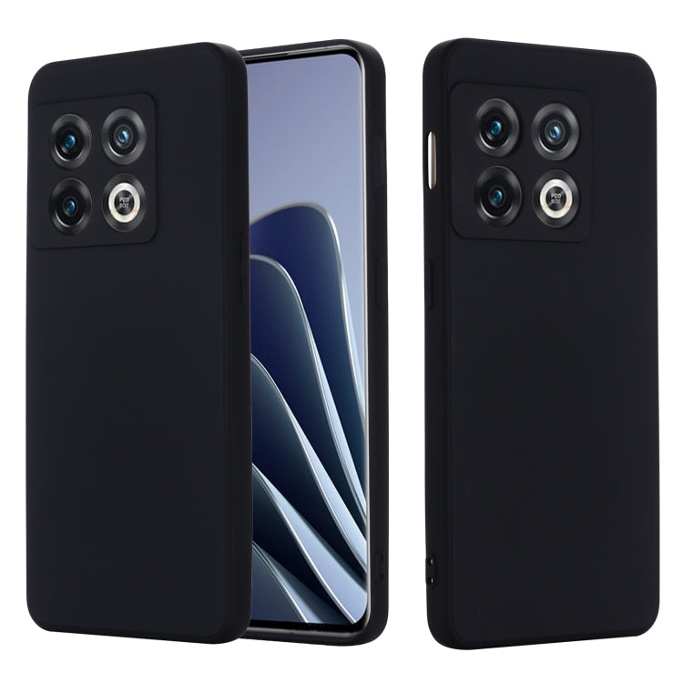 Pure Color Liquid Silicone Shockproof Phone Case, For OnePlus 10 Pro, For Xiaomi Redmi Note 11 Pro 4G / 5G