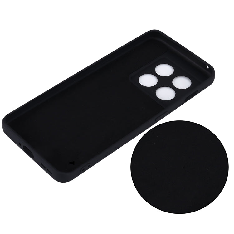 Pure Color Liquid Silicone Shockproof Phone Case, For OnePlus 10 Pro, For Xiaomi Redmi Note 11 Pro 4G / 5G