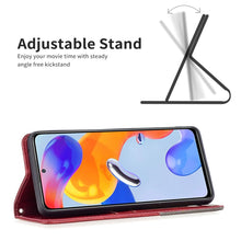 Load image into Gallery viewer, Prismatic Invisible Magnetic Leather Phone Case, For Xiaomi Redmi Note 11 Pro Global, For Honor X20, For Xiaomi 12 Pro