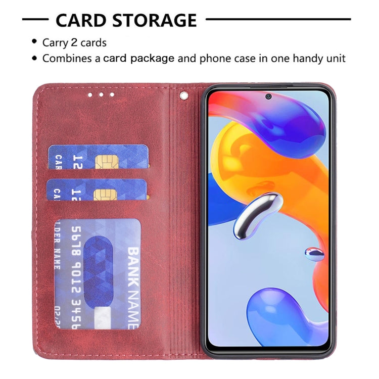 Prismatic Invisible Magnetic Leather Phone Case, For Xiaomi Redmi Note 11 Pro Global, For Honor X20, For Xiaomi 12 Pro