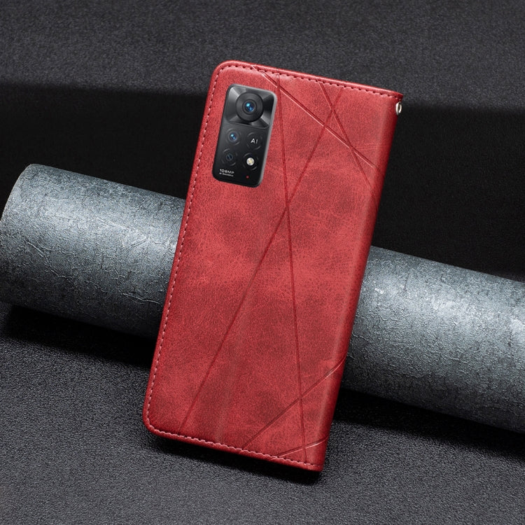 Prismatic Invisible Magnetic Leather Phone Case, For Xiaomi Redmi Note 11 Pro Global, For Honor X20, For Xiaomi 12 Pro