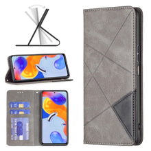 Load image into Gallery viewer, Prismatic Invisible Magnetic Leather Phone Case, For Xiaomi Redmi Note 11 Pro Global, For Honor X20, For Xiaomi 12 Pro