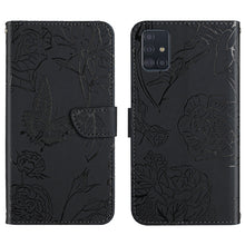 Load image into Gallery viewer, Skin Feel Butterfly Peony Embossed Leather Phone Case, For Samsung Galaxy A51, For Samsung Galaxy A51 5G, For Samsung Galaxy A53 5G, For Samsung Galaxy A70, For Samsung Galaxy A70e, For Samsung Galaxy A71, For Samsung Galaxy A71 5G                     ...