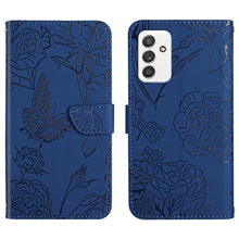 Load image into Gallery viewer, Skin Feel Butterfly Peony Embossed Leather Phone Case, For Samsung Galaxy A82, For Samsung Galaxy A91, For Samsung Galaxy F52 5G, For Samsung Galaxy F62 / M62, For Samsung Galaxy M10 / A10, For Samsung Galaxy M21, For Samsung Galaxy M31                ...