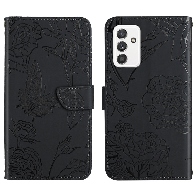 Skin Feel Butterfly Peony Embossed Leather Phone Case, For Samsung Galaxy A82, For Samsung Galaxy A91, For Samsung Galaxy F52 5G, For Samsung Galaxy F62 / M62, For Samsung Galaxy M10 / A10, For Samsung Galaxy M21, For Samsung Galaxy M31                ...