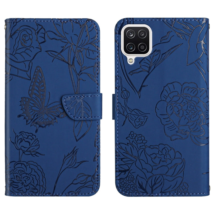 Skin Feel Butterfly Peony Embossed Leather Phone Case, For Samsung Galaxy A82, For Samsung Galaxy A91, For Samsung Galaxy F52 5G, For Samsung Galaxy F62 / M62, For Samsung Galaxy M10 / A10, For Samsung Galaxy M21, For Samsung Galaxy M31                ...